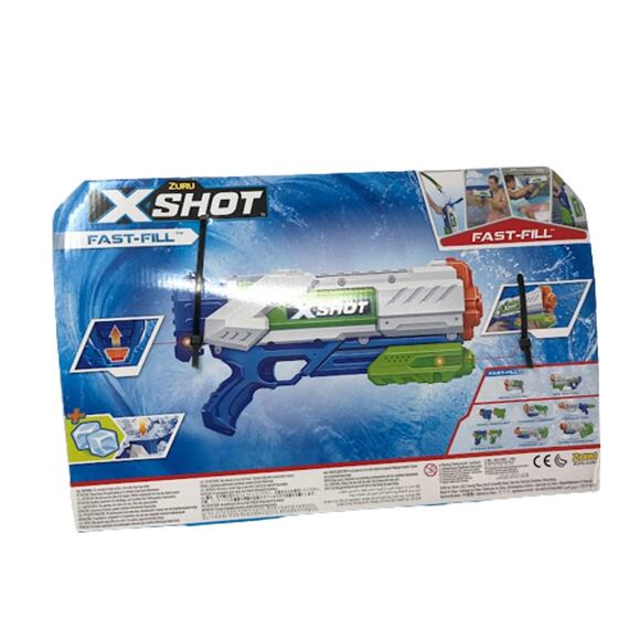 Zuru X-SHOT Water Blaster Gun Fast Fill Water Warfare 700ml Capacity - Picture 2 of 4